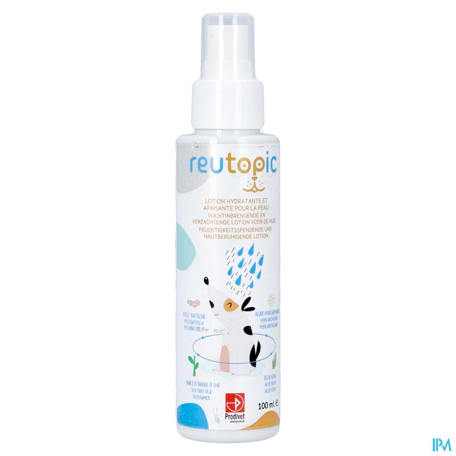 Reutopic Vochtinbrengende Lotion Hondenhuid 100ml