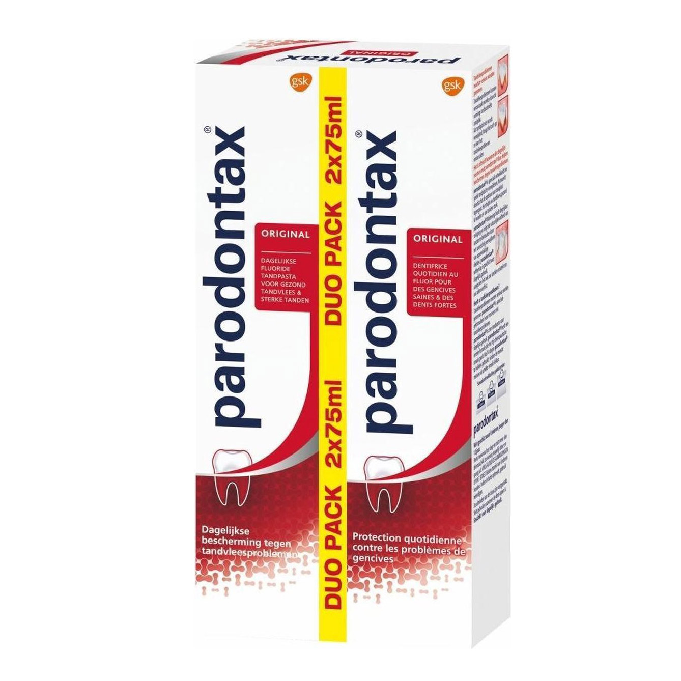 Spoedig industrie Vaccineren Parodontax Original Duopack 2x75ml kopen - Pazzox, online apotheek