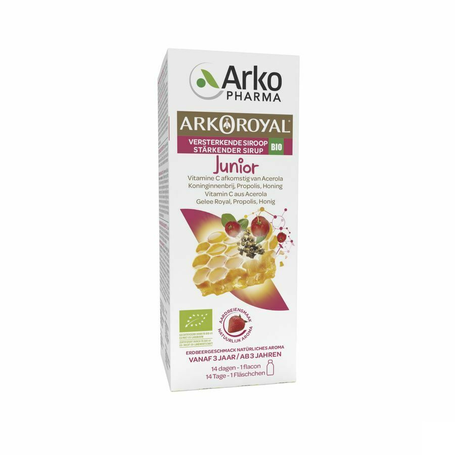 Arkoroyal Versterkende Bio Siroop Junior 140ml