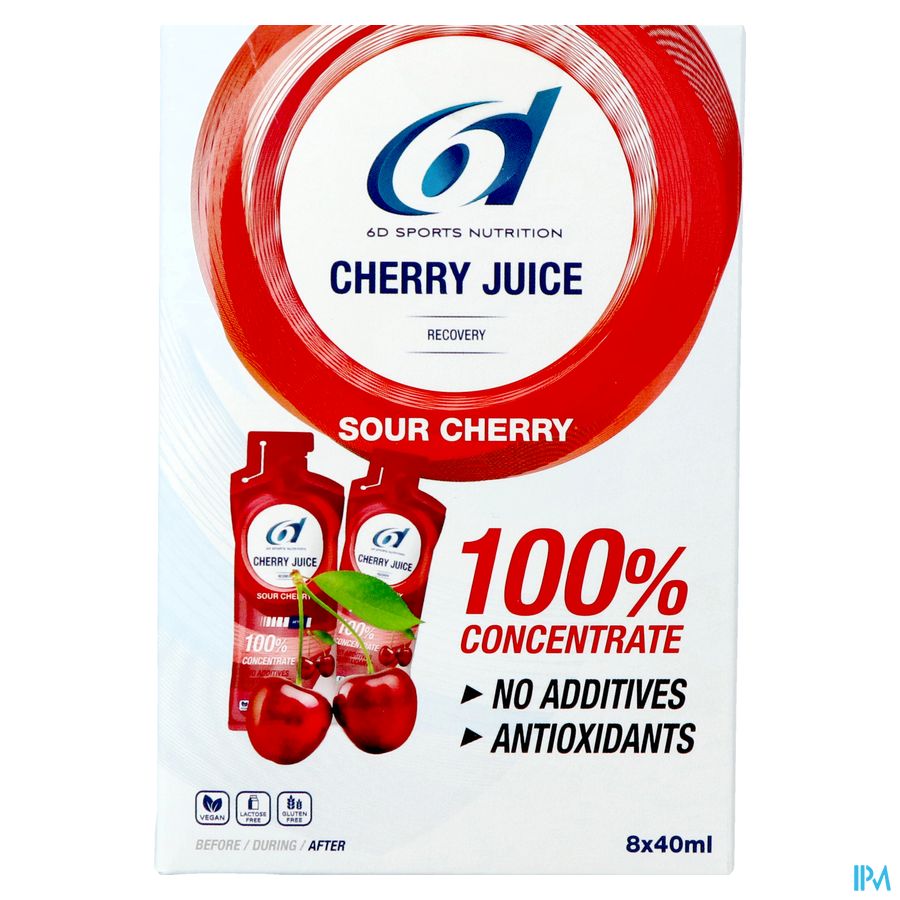 6d Cherry Juice 8x40ml