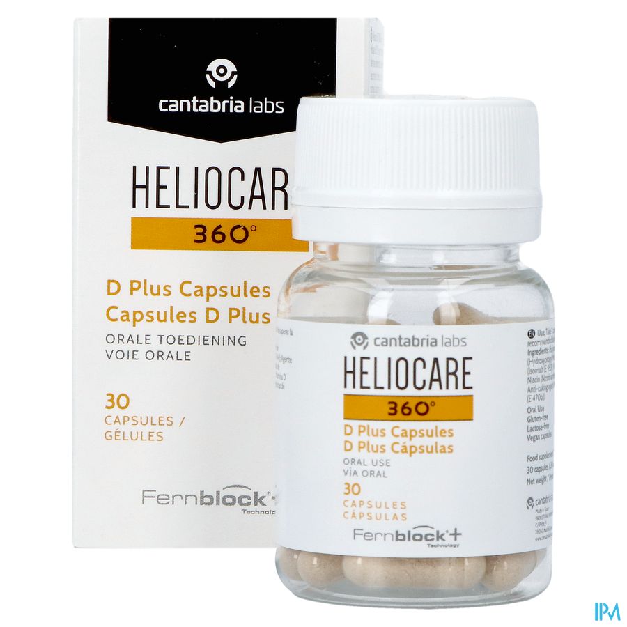 Heliocare 360° D Plus 30 Capsules