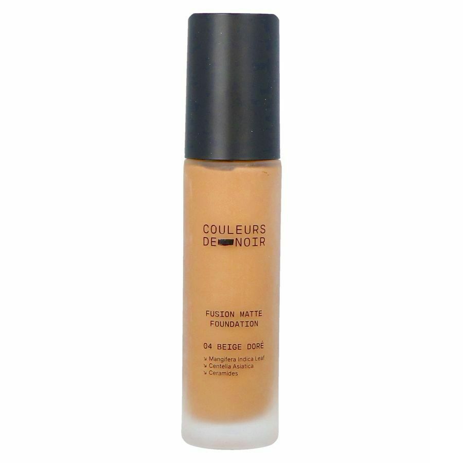 Les Couleurs De Noir Fusion Matte Foundation 04 Beige Doré 30ml