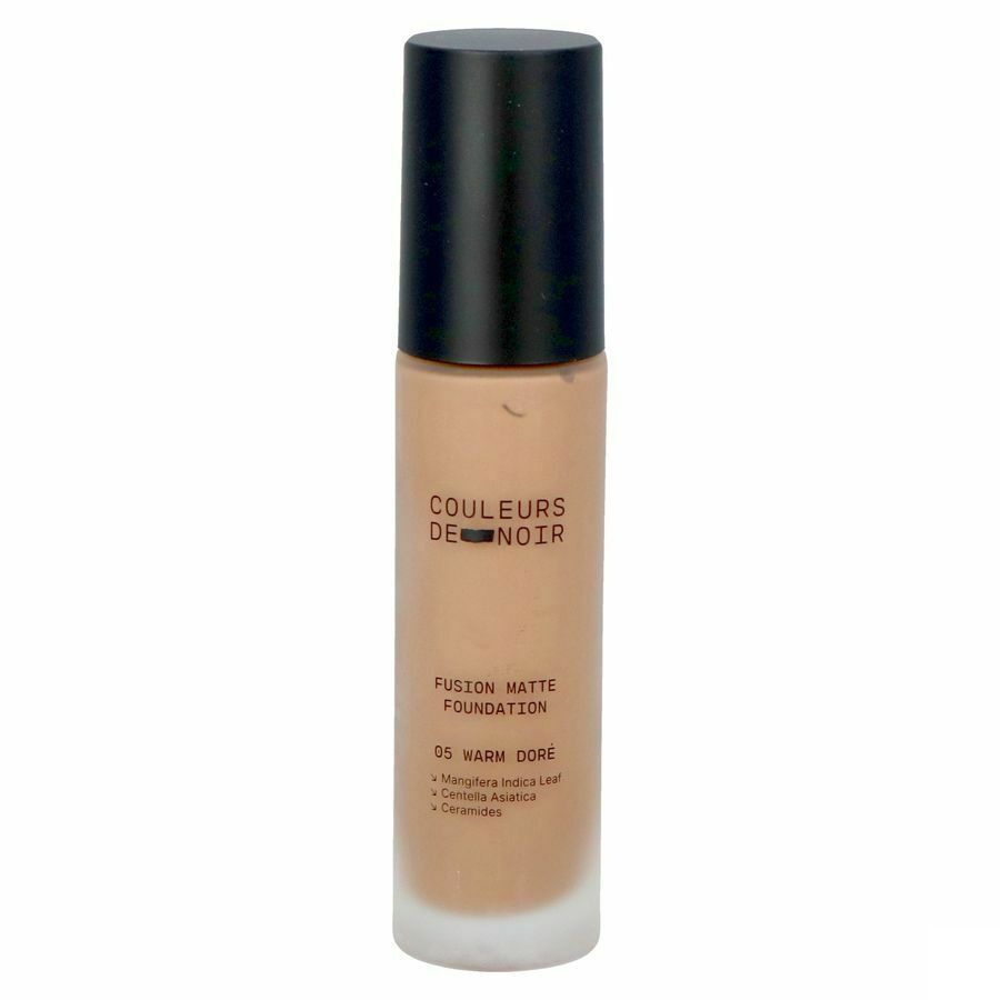 Les Couleurs De Noir Fusion Matte Foundation 05 Warm Doré 30ml