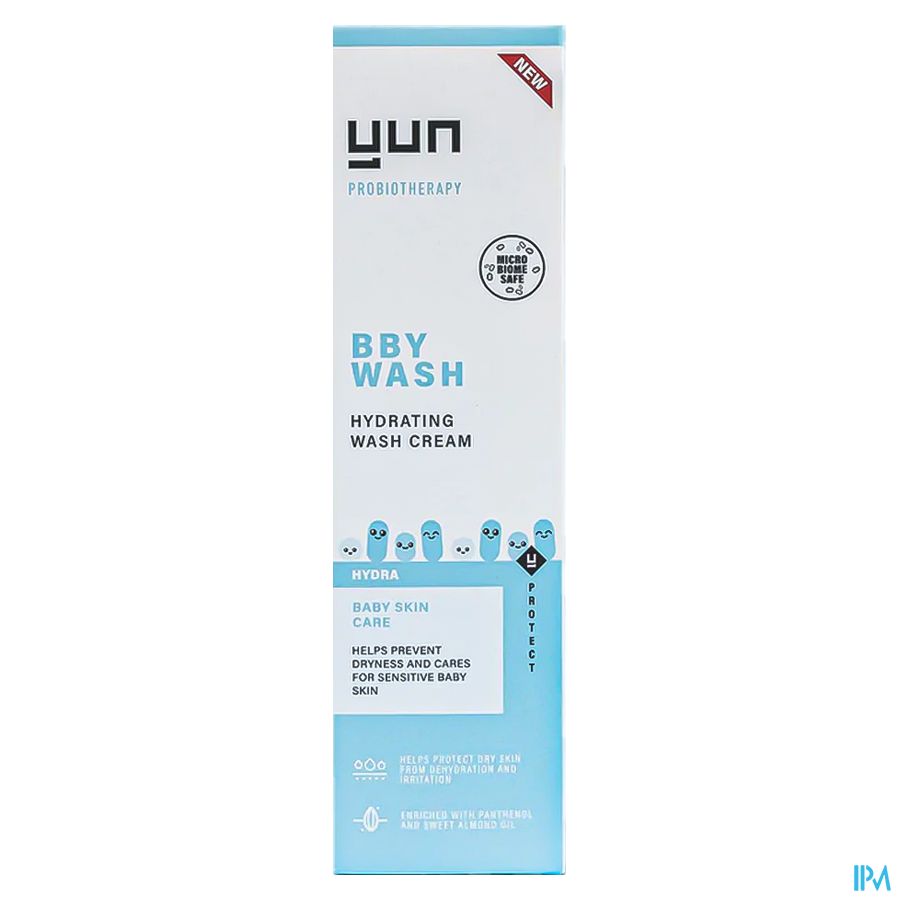 Yun BBY Hydraterende Wascrème 200ml