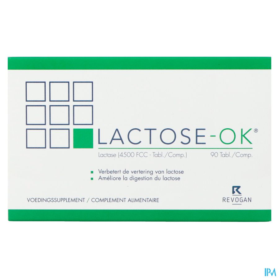 Revogan Lactose-Ok 90 Tabletten