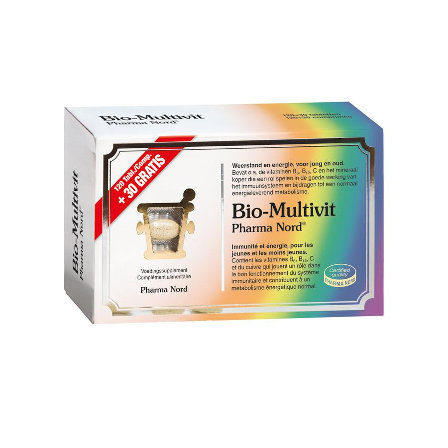 Pharma Nord Bio-Multivit 120+30 Tabletten Gratis Kopen - Pazzox