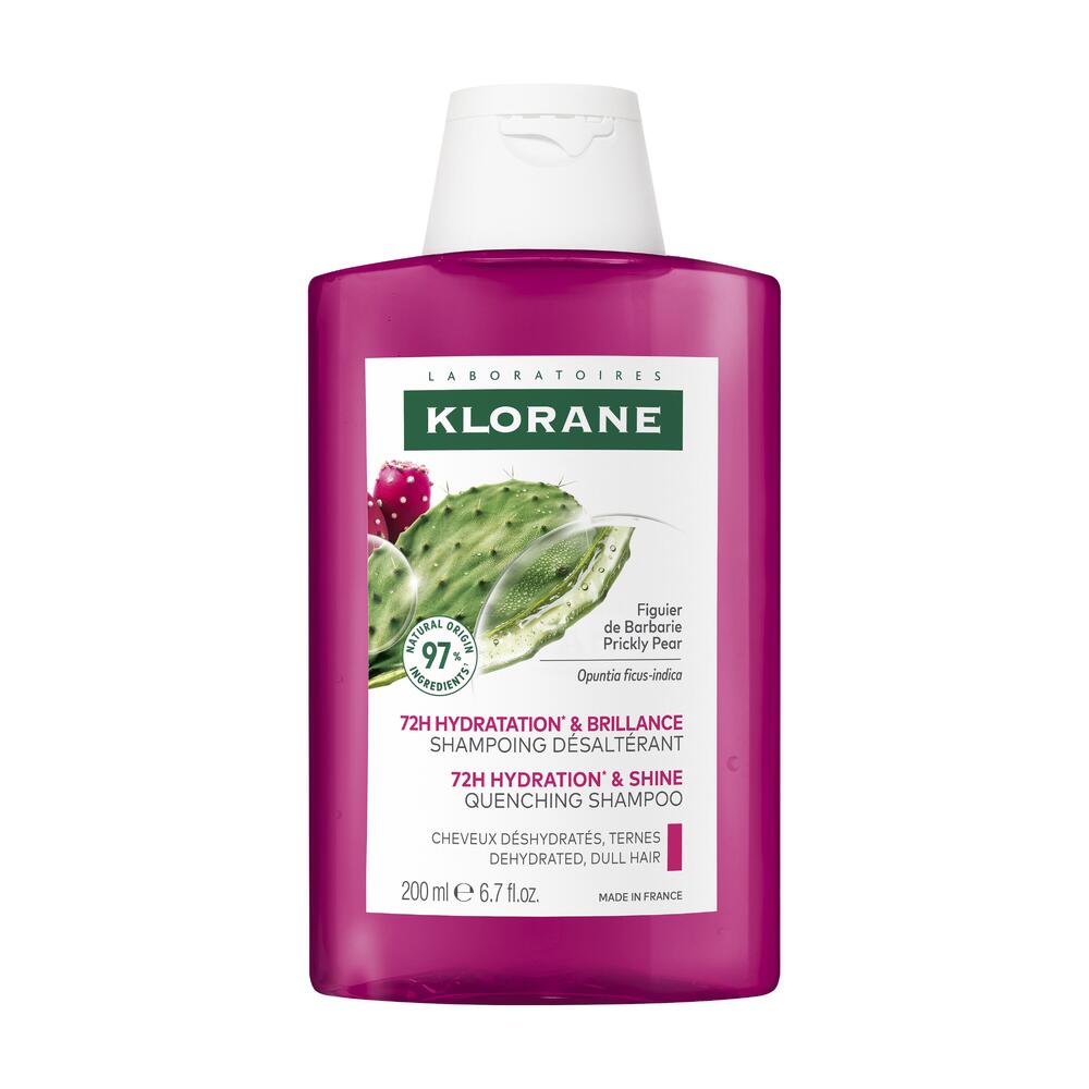 Klorane Hydratatie & Glans Dorstlessende shampoo met Cactusvijg 200 ml