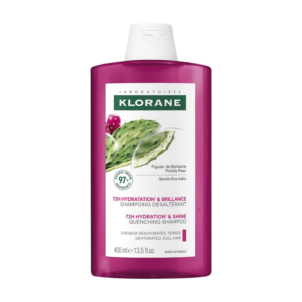 Klorane Hydratatie & Glans Dorstlessende Shampoo met Cactusvijg 400 ml