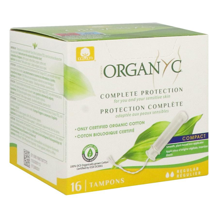 Organyc Tampon Compact Regular Bio Katoen 16