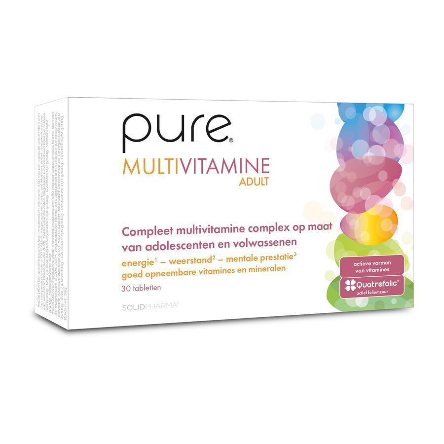 Pure Multivitamine Adult 30 Tabletten