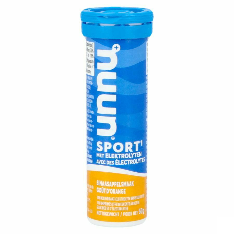 Nuun Sport Sinaasappelsmaak 10 Bruistabletten