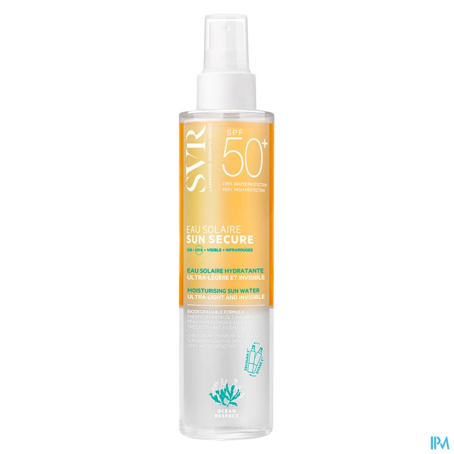 SVR Sun Secure Zonnewater SPF50+ 100ml