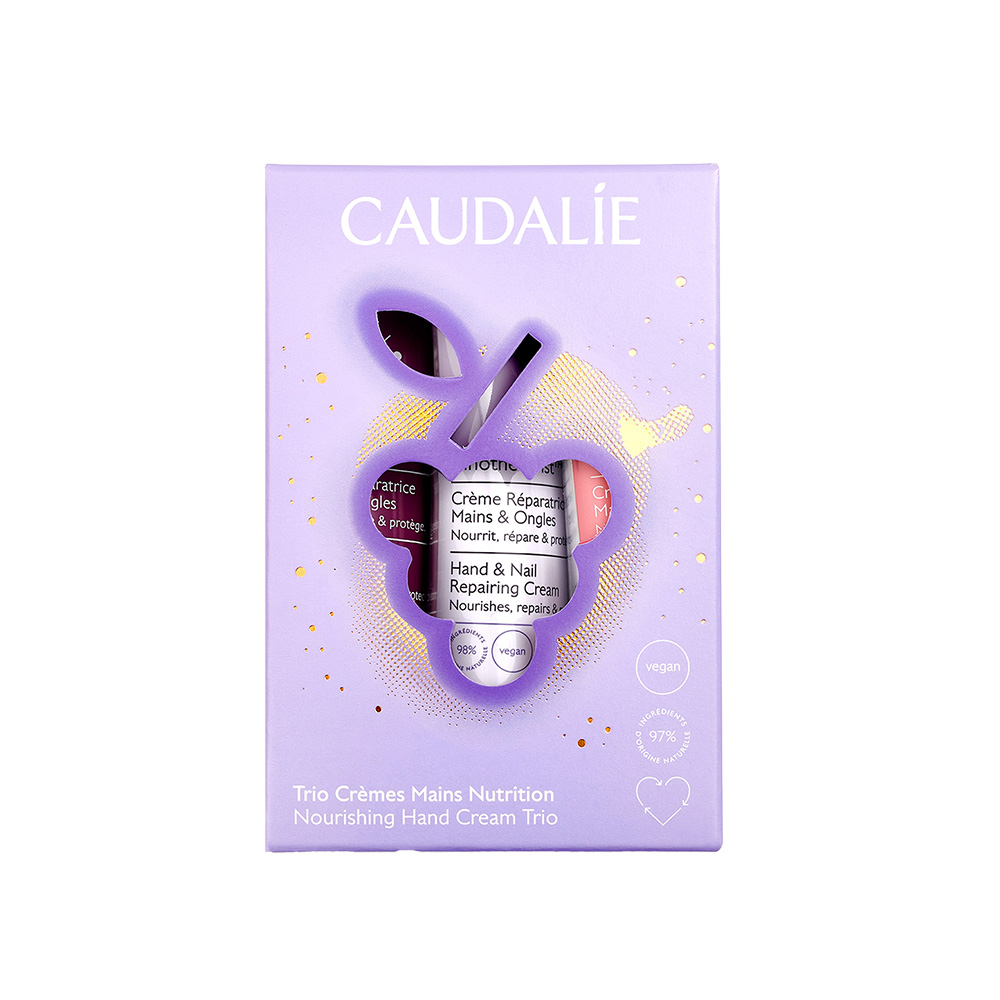 Caudalie Kerstset Trio Handcrème