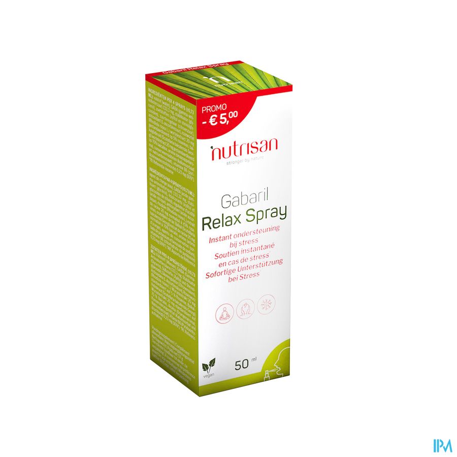 Nutrisan Gabaril Relax Spray 50ml -€5 Promo