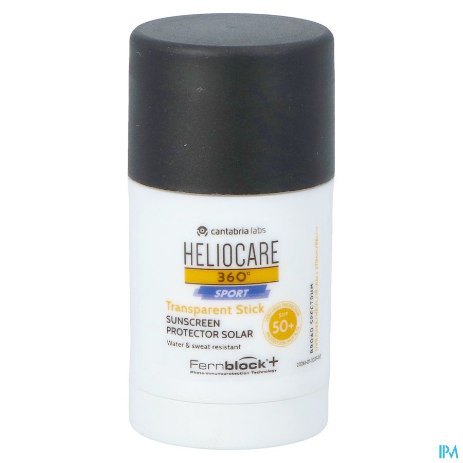 Heliocare 360ao Sportsun Clear Stick Spf 50+ 25g