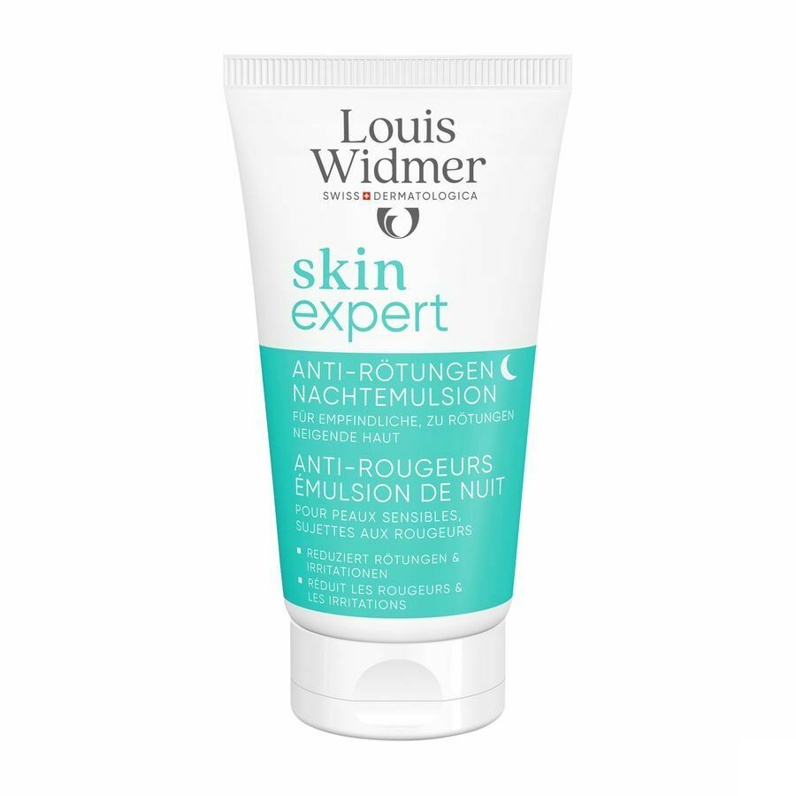 Louis Widmer Skin Expert Anti-roodheid Nachtemulsie ZP