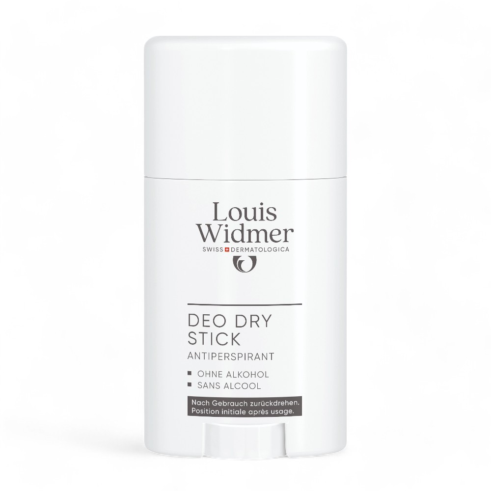 Louis Widmer Bodycare Deo Dry Stick Antiperspirant Zonder Parfum 50ml